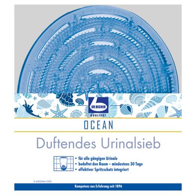 Dr. Becher Duftendes Urinalsieb - Ocean / Packung | Packung (1 Stück)
