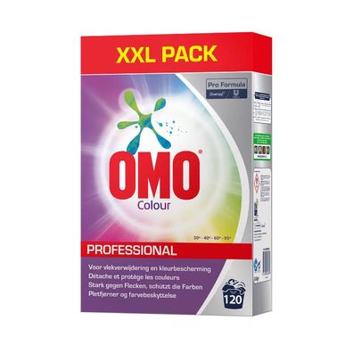 Omo Pro Formula Color - Pulverwaschmittel für Buntwäsche - 8,4 kg | Packung (8400 g)
