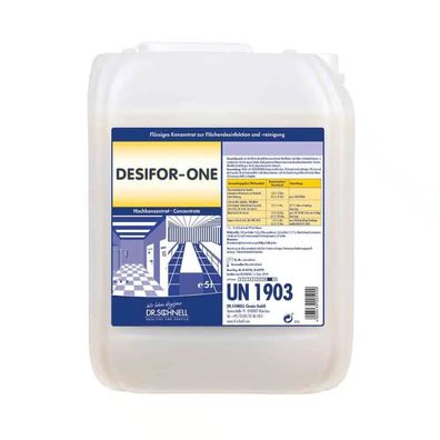 Dr. Schnell Desifor-One Flächendesinfektion - 5 Liter | Kanister (5000 ml)