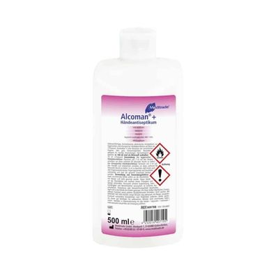 Meditrade Alcoman® plus Händedesinfektionsmittel - 500 ml | Packung (500 ml)
