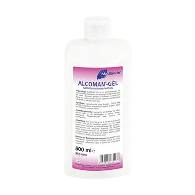 Meditrade Alcoman® Gel Händedesinfektion - 500 ml | Flasche (500 ml)