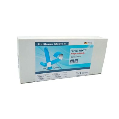 Holthaus Ypsitect® Fingerverband, elastisch 2,5 x 18 cm - 50 Stück | Packung (1 Stück