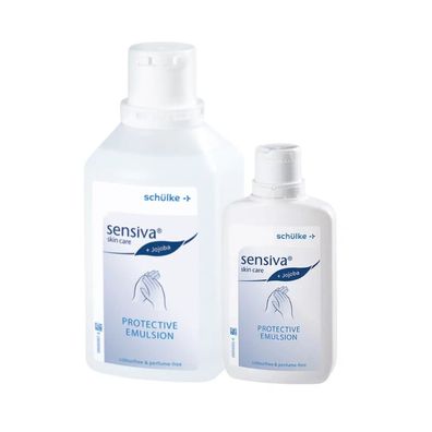 Schülke sensiva® Schutzemulsion - 500 ml | Flasche (500 ml)