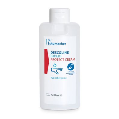 Dr. Schumacher Descolind Expert Protect Cream Hautschutzcreme - 500 ml | Flasche (500