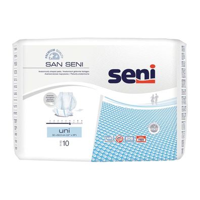 Seni San Uni Inkontinenzvorlage - 10 Stück | Packung (10 Stück)