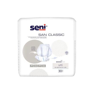 San Seni Classic Uni Inkontinenzvorlage | Packung (30 Stück)