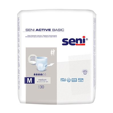 Seni Active Basic Inkontinenzpants, Größe M-XL - 30 Stück - M | Packung (30 Stück)
