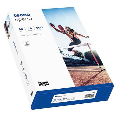 Kopierpapier tecno Speed A4 80g weiß - 500 Blatt | Packung (500 Blätter)