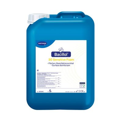Hartmann Bacillol® 30 Sensitive Foam Schnelldesinfektionsmittel 5 Liter | Stück (1 St