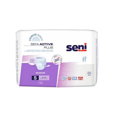 Seni Active Plus Inkontinenzpants - 10 Stück - S | Packung (10 Stück) (Gr. S)