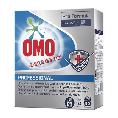 Omo Professional Disinfectant Plus, Desinfektionswaschmittel | Packung (8550 g)