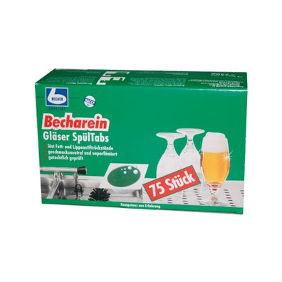 3x Dr. Becher Becharein Gläser SpülTabs, 750g - B00JUW2Z6Q | Packung (750 g)