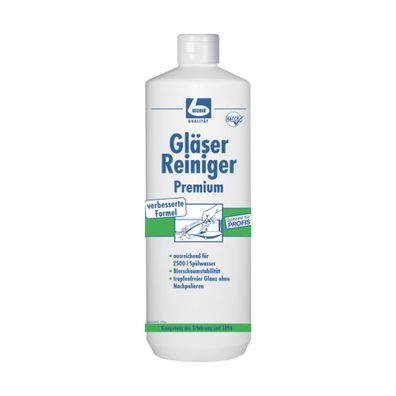 Dr. Becher Gläser Reiniger Premium - 1 Liter - B00ESO07DY | Flasche (1 l)