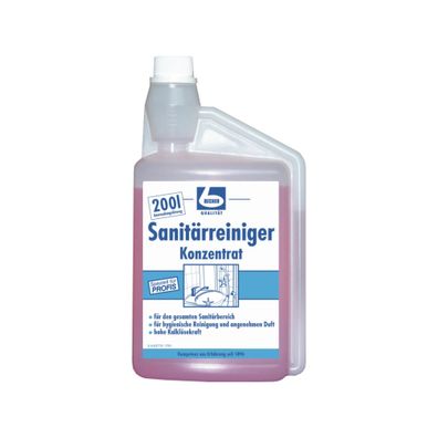 5x Dr. Becher Sanitärreiniger Konzentrat - 1 Liter - B00KA7GVHO | Flasche (1000 ml)