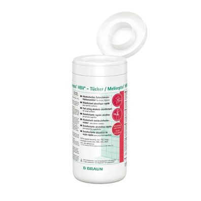 B. Braun Meliseptol® HBV Tücher Desinfektionstücher - Einzelpackung | Packung (100 Tü