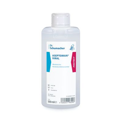 Dr. Schumacher Aseptoman® Viral Händedesinfektion - 500 ml | Flasche (500 ml)