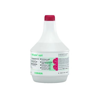 B. Braun Meliseptol® rapid Schnelldesinfektion - 1 Liter / Rundflasche | Flasche (1 l