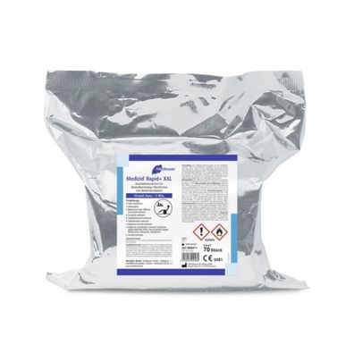 Meditrade Medizid® Rapid+ Desinfektionstücher - Eimer / Nachfüllpackung | Packung (70