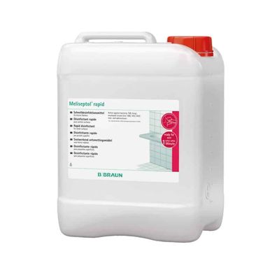 B. Braun Meliseptol® rapid Schnelldesinfektion - 5 Liter / Kanister | Kanister (5000