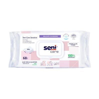 Seni Care Sensitive Feuchttücher - 68 Stück - 5900516422431 | Packung (68 Stück)