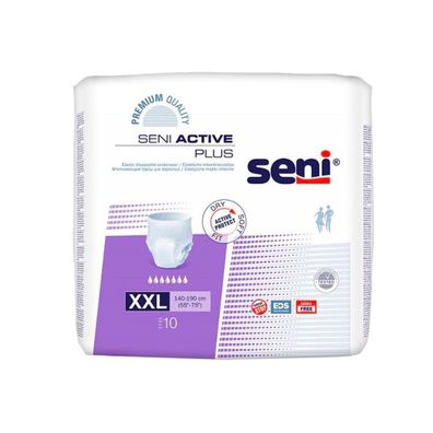 Seni Active Plus Inkontinenzpants - 10 Stück - XXL | Packung (10 Stück) (Gr. XXL)