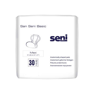 3x San Seni Maxi Inkontinenzvorlage - 30 Stück - 5900516917111 | Packung (30 Stück)