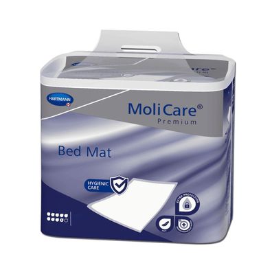 4x MoliCare Premium Bed Mat 9 Tropfen - 60 x 90 cm - 4052199507927 | Packung (15 Stüc