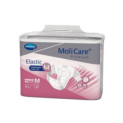 MoliCare Premium Elastic, 7 Tropfen, L | Packung (30 Stück) (Gr. L)