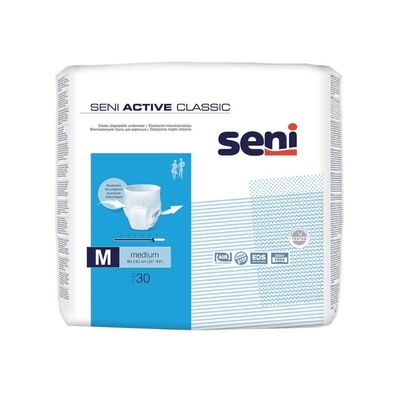 1 x Seni Active Classic Medium a30 | Packung (30 Stück) (Gr. M)