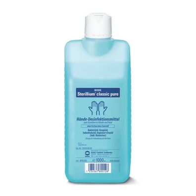 Sterillium® classic pure Händedesinfektion - 1 Liter | Flasche (1000 ml)