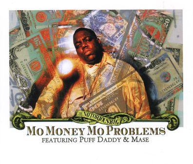 Maxi CD Cover Notorious Bog - No Money no Problems
