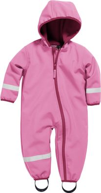 Playshoes Kinder Softshell-Overall pink