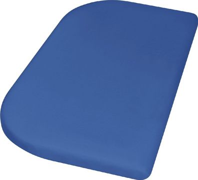 Playshoes Kinder Jersey-Spannbettlaken 89x51 + 10 cm Blau