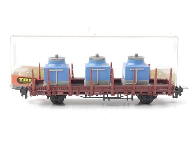 Trix Express H0 3412 Güterwagen Rungenwagen mit Kühlbehältern 333 7 238-8 DB