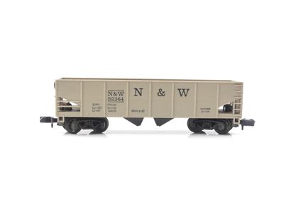 Arnold N 0401 offener US Güterwagen Selbstentladewagen Hopper Car N&W 52364