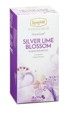 Teavelope Silver Lime Blossom Kräutertee 25 Teebeutel 37,5g