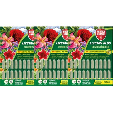 Protect Garden Lizetan Plus Combistäbchen (60Stk)