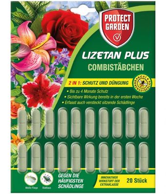 Protect Garden Lizetan! Plus Combistäbchen (20Stk)