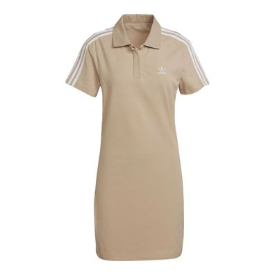 adidas Originals TEE Jerseykleid T-Shirt-Kleid Kurz Frauen Damen Beige Gr. 36 NEU