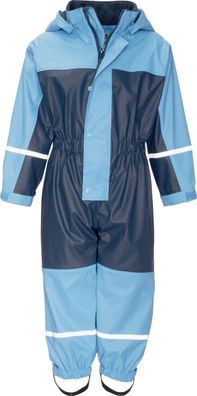 Playshoes Kinder Outdoor Overall Basic mit Fleecefutter Marine