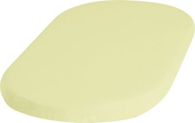 Playshoes Kinder Jersey-Spannbettlaken 81x42 + 10 cm (2er Pack) Gelb