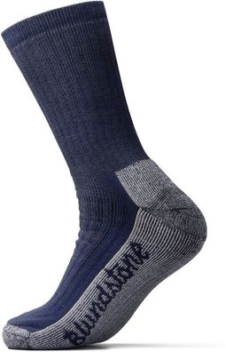 Blundstone Socken Navy and Marl Mid-Weight Merino Wool Socks