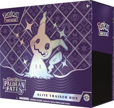 Pokémon Scarlet & Violet 4.5 Paldean Fates Elite Trainer Box - Englisch