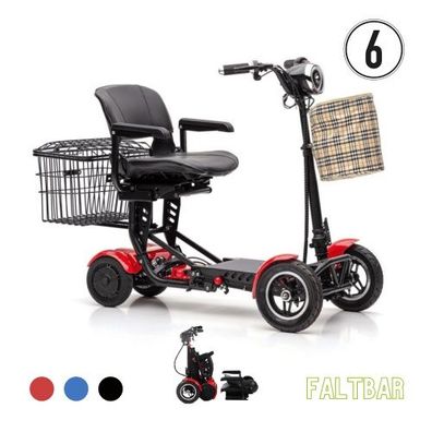 4-Rad E-Seniorenmobil, Vierradscooter - Elektroroller für Senioren, Elektro-Krankenfa