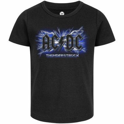 AC/ DC (Thunderstruck) Mädchen (Girly) T-Shirt 100% Bio Baumwolle Organic