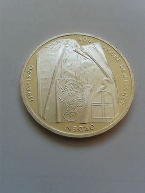 10 Mark 1990 Deutscher Orden 15,5g Silber 10 DM 1990 Deutscher Orden