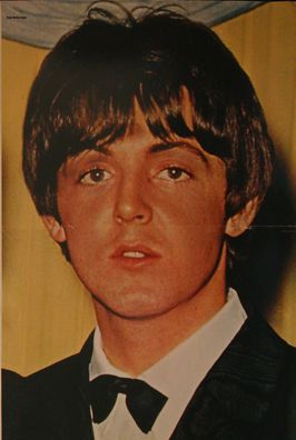 Originales altes Bravo Poster Beatles Paul McCartney (1)