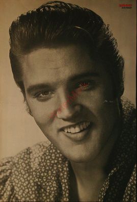 Originales altes Bravo Poster Elvis Presley