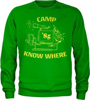 Stranger Things Camp Know Where Sweatshirt Green