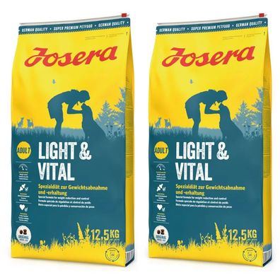 Josera Light & Vital 2 x 12,5kg Sparpaket